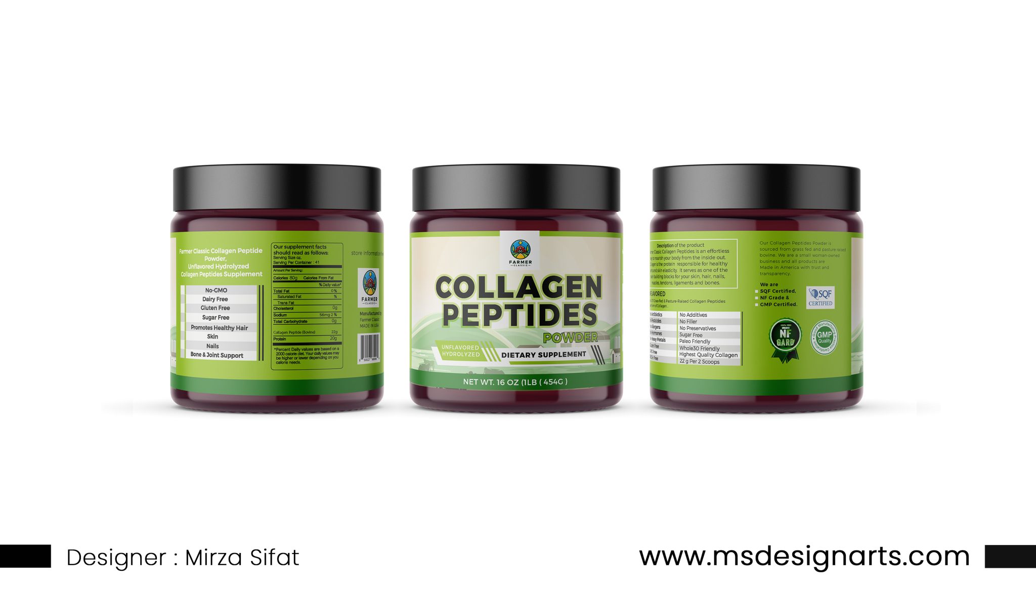 New Healthy Products Brand Needs Label Design Pro 99 V4